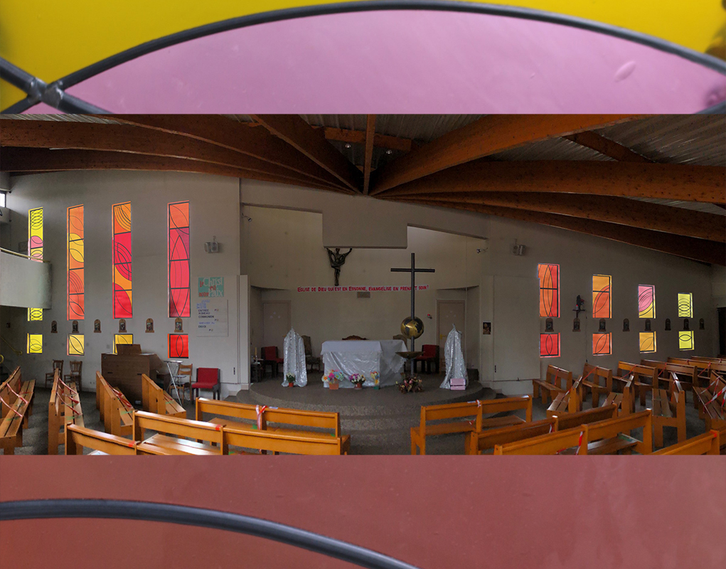 Exposition construction des vitraux St Joseph